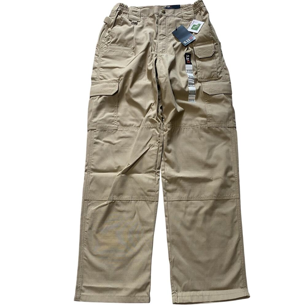 5.11 Tactical Men's Taclite Pro Pant 32x32 TDU Khaki NWT Teflon Water Resistant
